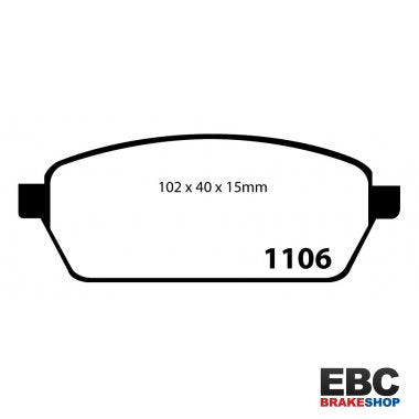 EBC Ultimax Brake Pads DP1106
