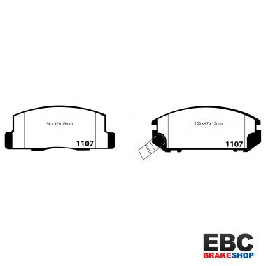 EBC Ultimax Brake Pads DP1107