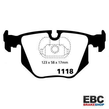 EBC Ultimax Brake Pads DP1118