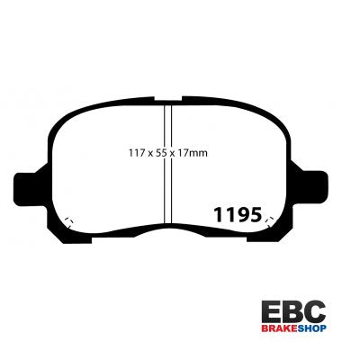 EBC Ultimax Brake Pads DP1195