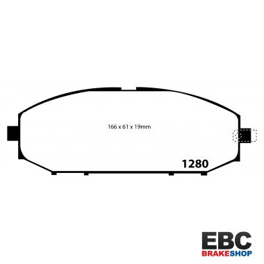 EBC Ultimax Brake Pads DP1280
