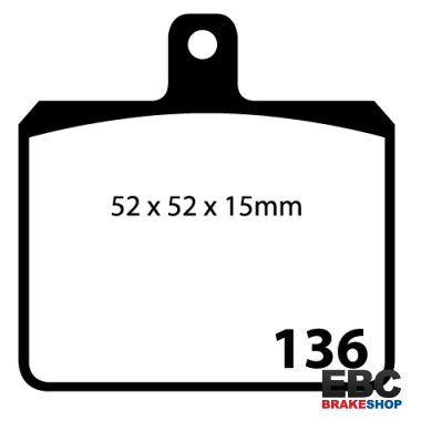 EBC Ultimax Brake Pads DP136