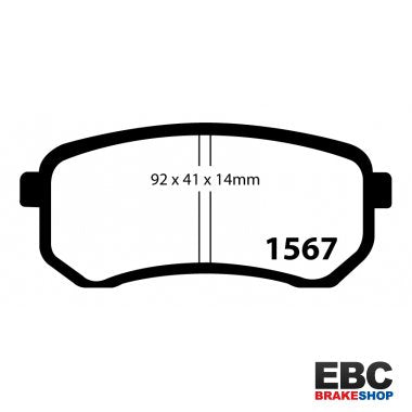EBC Ultimax Brake Pads DP1567