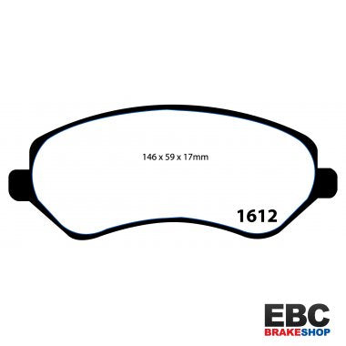 EBC Ultimax Brake Pads DP1612