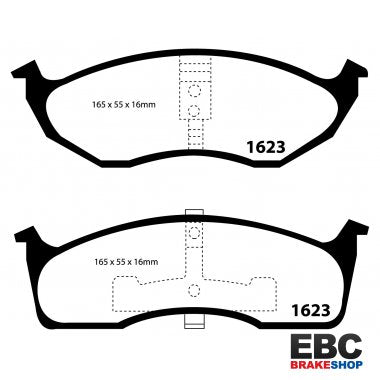EBC Ultimax Brake Pads DP1623