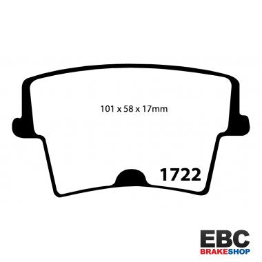 EBC Ultimax Brake Pads DP1722