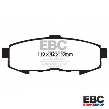 EBC Ultimax Brake Pads DP1733
