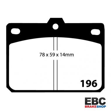 EBC Ultimax Brake Pads DP196
