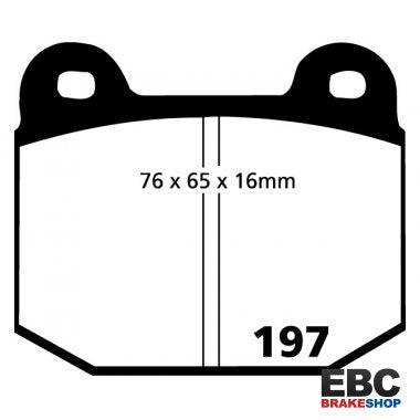 EBC Ultimax Brake Pads DP197