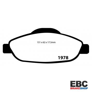 EBC Ultimax Brake Pads DP1978