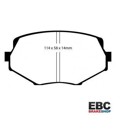 EBC Greenstuff Brake Pads DP21002