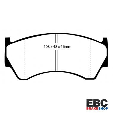 EBC Greenstuff Brake Pads DP21044