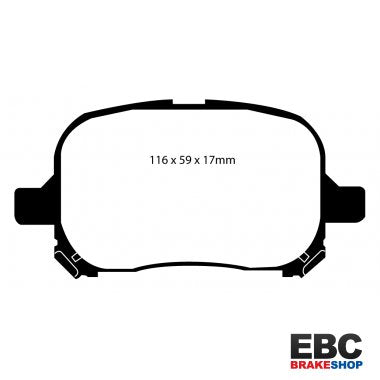 EBC Greenstuff Brake Pads DP21133