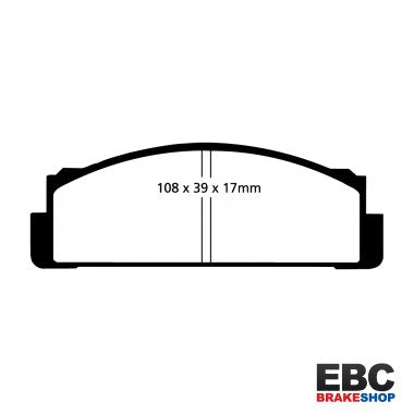 EBC Greenstuff Brake Pads DP2116