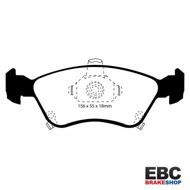 EBC Greenstuff Brake Pads DP21171