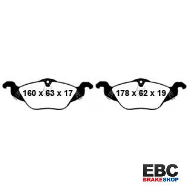 EBC Greenstuff Brake Pads DP21184