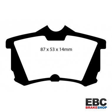 EBC Greenstuff Brake Pads DP21216