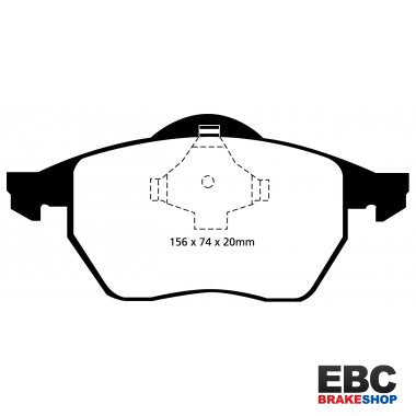 EBC Greenstuff Brake Pads DP21324