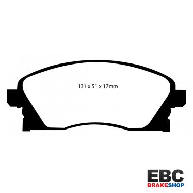 EBC Greenstuff Brake Pads DP21341