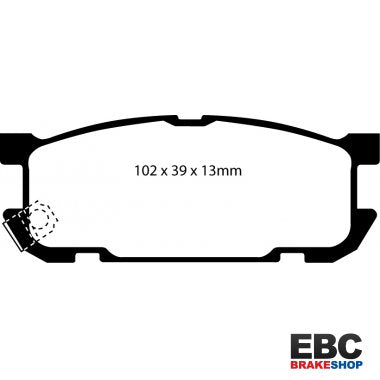 EBC Greenstuff Brake Pads DP21453