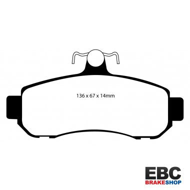EBC Greenstuff Brake Pads DP21509