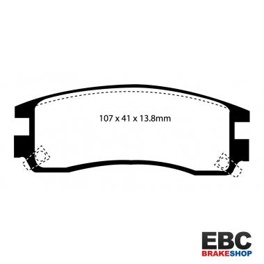 EBC Greenstuff Brake Pads DP21609