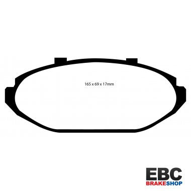 EBC Greenstuff Brake Pads DP21615