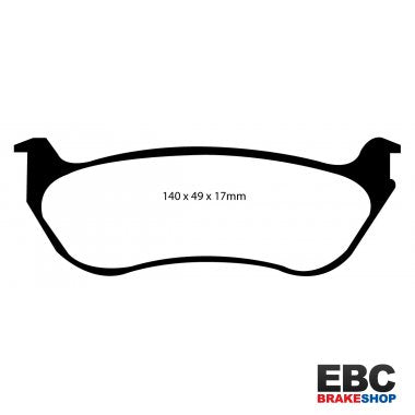 EBC Greenstuff Brake Pads DP21626
