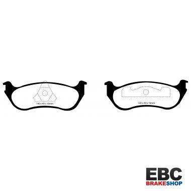 EBC Greenstuff Brake Pads DP21627