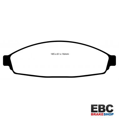 EBC Greenstuff Brake Pads DP21676