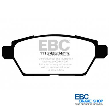 EBC Greenstuff Brake Pads DP21766