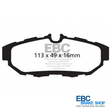 EBC Greenstuff Brake Pads DP21870