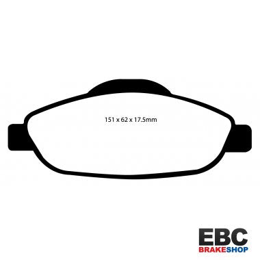 EBC Greenstuff Brake Pads DP21978