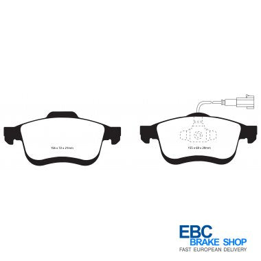 EBC Greenstuff Brake Pads DP22010/2