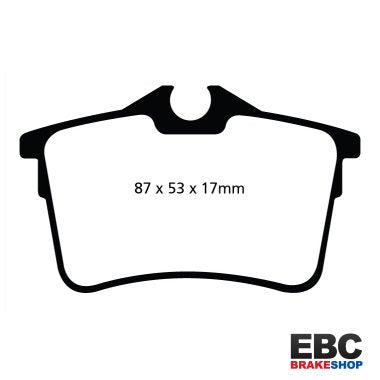 EBC Greenstuff Brake Pads DP22017