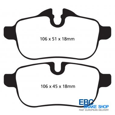 EBC Greenstuff Brake Pads DP22046