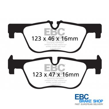 EBC Greenstuff Brake Pads DP22132