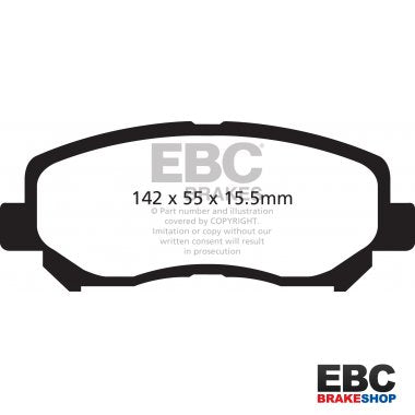 EBC Greenstuff Brake Pads DP22134