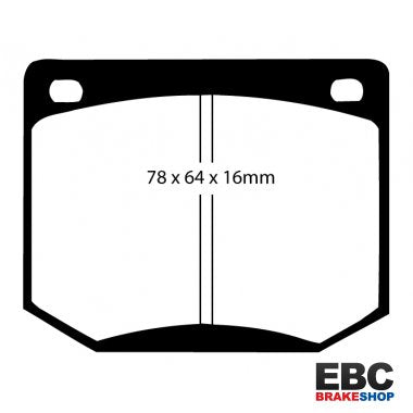 EBC Greenstuff Brake Pads DP2216