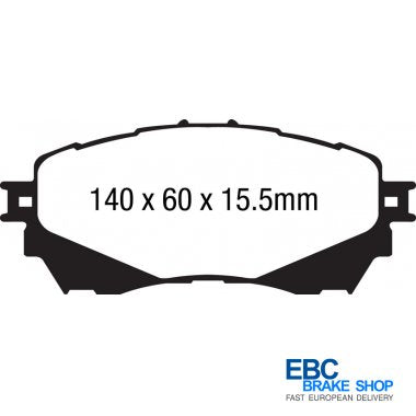 EBC Greenstuff Brake Pads DP22170