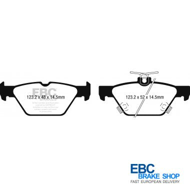 EBC Greenstuff Brake Pads DP22257