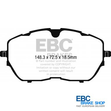 EBC Greenstuff Brake Pads DP22265
