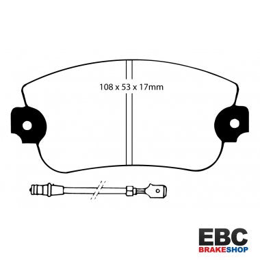 EBC Greenstuff Brake Pads DP2230