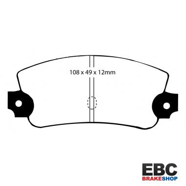 EBC Greenstuff Brake Pads DP2231