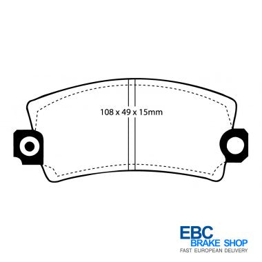 EBC Greenstuff Brake Pads DP2269