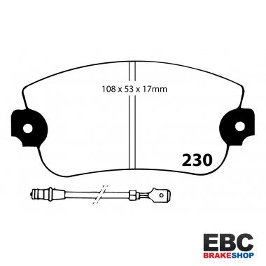 EBC Ultimax Brake Pads DP230