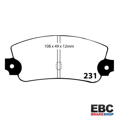 EBC Ultimax Brake Pads DP231