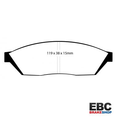 EBC Greenstuff Brake Pads DP2374