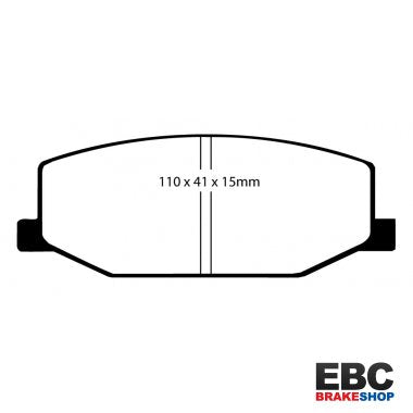 EBC Greenstuff Brake Pads DP2534