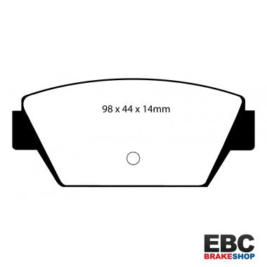 EBC Greenstuff Brake Pads DP2576